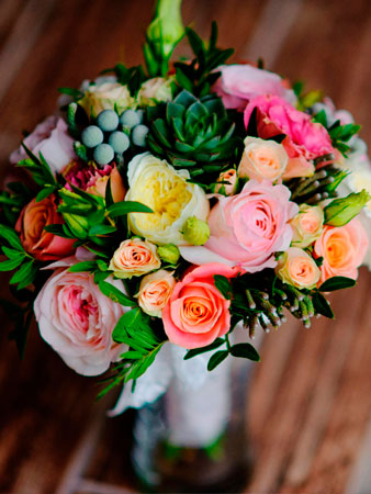 Ramo de flores variadas en Floristería Crisangel, Benidorm